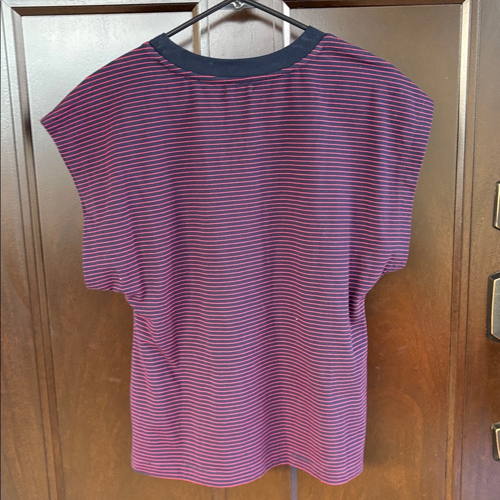 NWT PISTOLA Marina Striped Tee Navy Red Size Medium Retail $74.00 - Picture 9 of 9